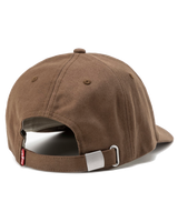 The Levi's® Mens Relaxed Dad Heritage Cap in Dark Brown
