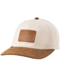 The Levi's® Mens Relaxed Dad Heritage Cap in Ecru