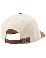 The Levi's® Mens Relaxed Dad Heritage Cap in Ecru