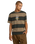 The RVCA Mens Kevin "Spanky" Long Stripe T-Shirt in Mushroom