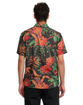 The RVCA Mens Tapestry Shirt in Black