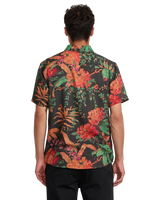 The RVCA Mens Tapestry Shirt in Black