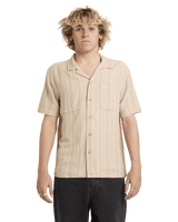 Exotica Stripe Shirt in Light Khaki