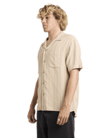 Exotica Stripe Shirt in Light Khaki
