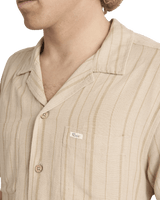 Exotica Stripe Shirt in Light Khaki