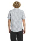 The RVCA Mens Va Monogram Shirt in Vintage Navy
