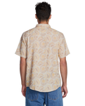 The RVCA Mens Exotica II Shirt in Natural
