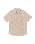 The RVCA Mens Exotica II Shirt in Natural