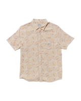 The RVCA Mens Exotica II Shirt in Natural