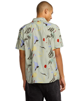 The RVCA Mens Craft Shirt in Green Tea
