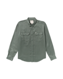 The RVCA Mens Vacancy Utility Shirt in Jade