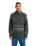 The RVCA Mens Dayshift Blanket Flannel Shirt in Hunter Green