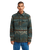 The RVCA Mens Dayshift Blanket Flannel Shirt in Hunter Green