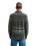 The RVCA Mens Dayshift Blanket Flannel Shirt in Hunter Green