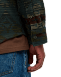 The RVCA Mens Dayshift Blanket Flannel Shirt in Hunter Green
