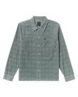 The RVCA Mens Adams Overshirt in Lead