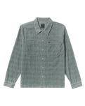 The RVCA Mens Adams Overshirt in Lead