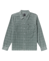 The RVCA Mens Adams Overshirt in Lead