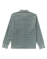 The RVCA Mens Adams Overshirt in Lead