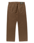 The RVCA Dayshift 5 Pocket Trousers in Bombay Brown | Available at Anns Cottage