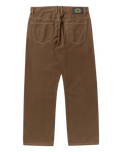 The RVCA Dayshift 5 Pocket Trousers in Bombay Brown | Available at Anns Cottage