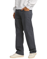 The RVCA Mens Dayshift 5 Pocket Trousers in Garage Blue