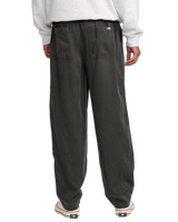 The RVCA Mens Vacancy Utility Trousers in Pirate Black