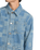 The RVCA Mens Boro Dayshift Jacket in Bleached Indigo