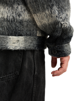 The RVCA Mens Dayshift Flannel Jacket in Black