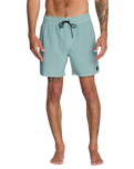 The RVCA Mens VA Pigment Boardshorts in Blue Haze