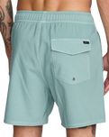 The RVCA Mens VA Pigment Boardshorts in Blue Haze