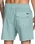 The RVCA Mens VA Pigment Boardshorts in Blue Haze