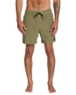 The RVCA Mens VA Pigment Boardshorts in Martini Olive