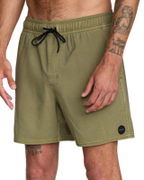 The RVCA Mens VA Pigment Boardshorts in Martini Olive