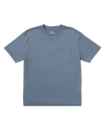 The RVCA Mens Lauryn Alvarez Eye Swirl T-Shirt in Vintage Navy