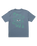 The RVCA Mens Lauryn Alvarez Eye Swirl T-Shirt in Vintage Navy