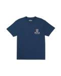 The RVCA Mens Palmgrove T-Shirt in Moody Blue