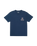 The RVCA Mens Palmgrove T-Shirt in Moody Blue