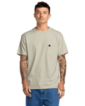 The RVCA Mens KSL Pocket T-Shirt in Ceramic