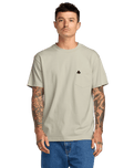 The RVCA Mens KSL Pocket T-Shirt in Ceramic