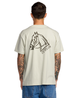 The RVCA Mens KSL Pocket T-Shirt in Ceramic