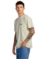 The RVCA Mens KSL Pocket T-Shirt in Ceramic