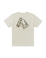 The RVCA Mens KSL Pocket T-Shirt in Ceramic