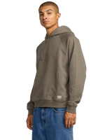 The RVCA Mens Dayshift Hoodie in Mushroom