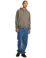 The RVCA Mens Dayshift Hoodie in Mushroom