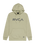 The RVCA Mens Big RVCA Hoodie in Light Khaki