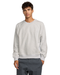 The RVCA Mens Dayshift 2 Sweatshirt in Ash Heather