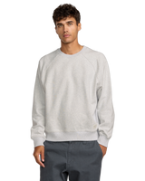 The RVCA Mens Dayshift 2 Sweatshirt in Ash Heather