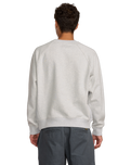 The RVCA Mens Dayshift 2 Sweatshirt in Ash Heather