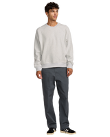 The RVCA Mens Dayshift 2 Sweatshirt in Ash Heather